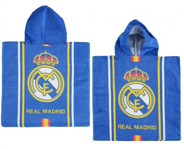 Toalla infantil Real Madrid con capucha