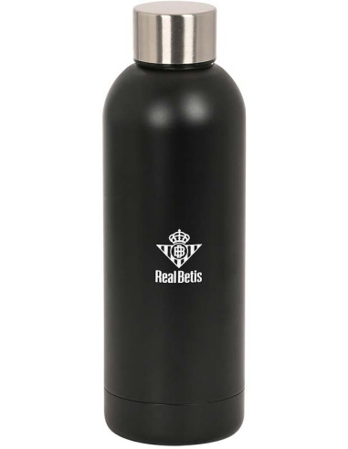 Botella termo Real Betis de acero inoxidable Premium 500 ml.