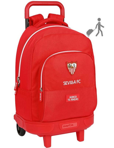 Mochila Sevilla FC con carro ruedas Compac 2023