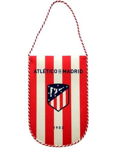 Banderín Atlético de Madrid 14x22 cm
