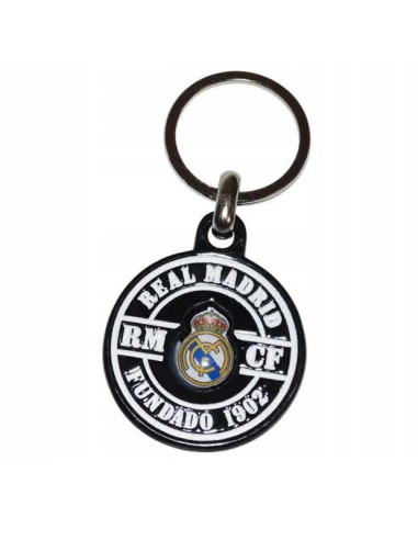 Llavero de metal Real Madrid fundado 1902