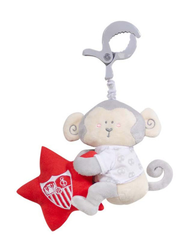Sonajero de peluche Sevilla FC para bebé