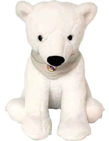 Peluche oso polar Real Madrid 30 cm