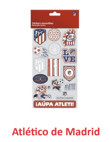 Pack Stickers removibles Atlético de Madrid