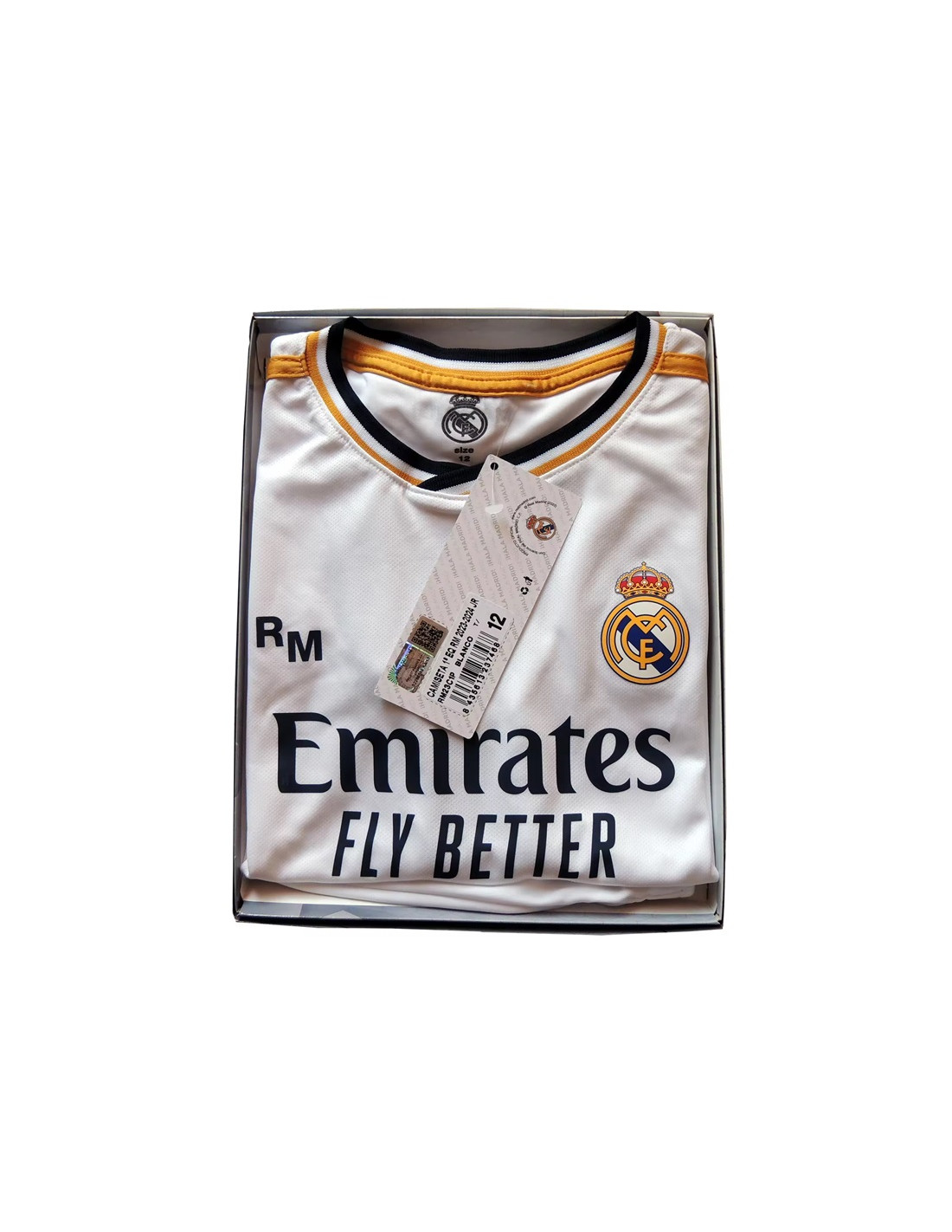 Réplica Oficial camiseta 1ª equipación Real Madrid 23/24 - Adulto