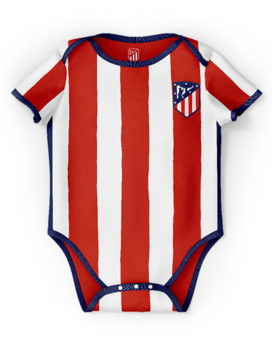 Body para bebé Atlético de Madrid rojiblanco