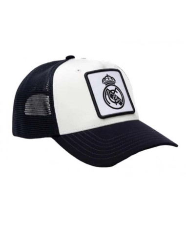 Gorra infantil Real Madrid con rejilla en lado posterior