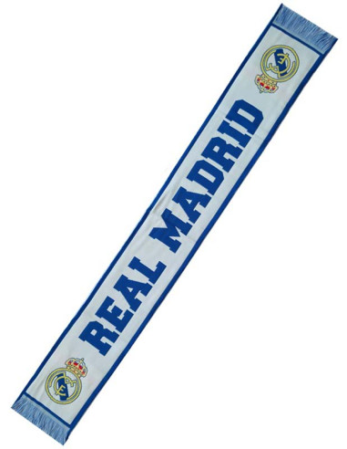 Bufanda Real Madrid azul y blanca Fan Club