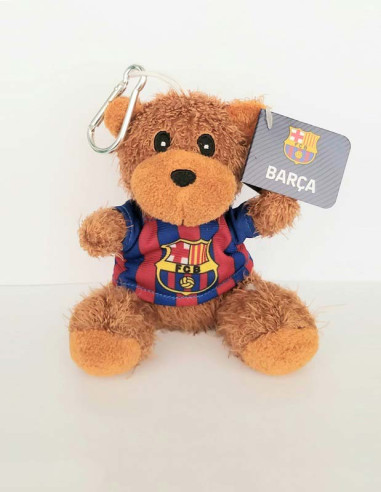 Llavero FC Barcelona oso de peluche