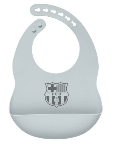 Babero de silicona FC Barcelona para bebé