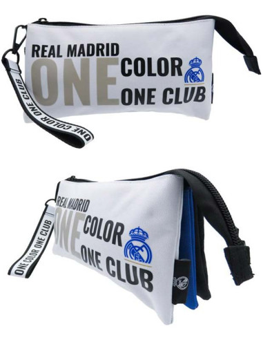 Estuche triple Real Madrid One Color One Club
