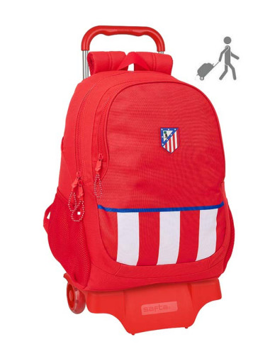 Mochila Atlético Madrid grande con carro 2024-25