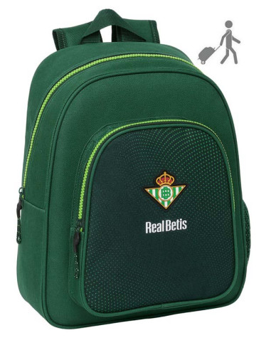 Mochila infantil Real Betis adaptable a carro 2024-25