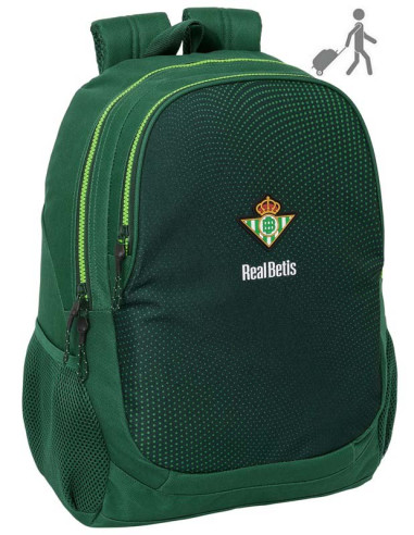 Mochila grande Real Betis adaptable a carro escolar 2024-25