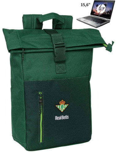 Mochila Real Betis con departamento ordenador portátil 15,6"