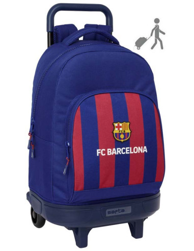 Mochila grande ruedas compac FC Barcelona 1ª equip 2024-25