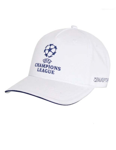 Gorra Champions League 2024-25  juvenil y adulto blanca