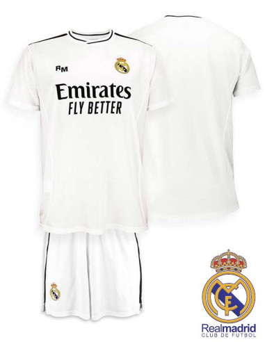 Equipación Real Madrid réplica Oficial Junior 2024-25