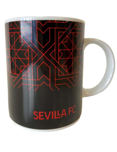 Taza porcelana Sevilla FC Nunca te Rindas en caja regalo