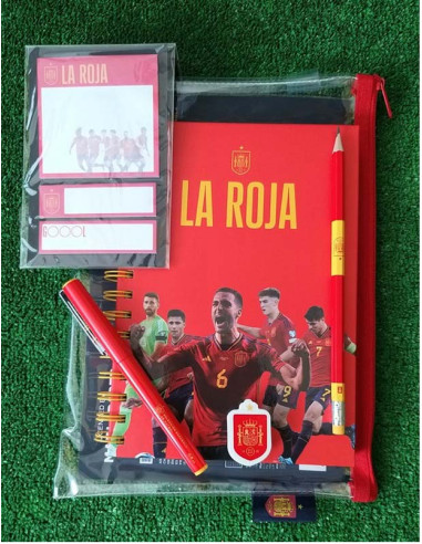 Pack regalo 5 piezas Selección Española de Fútbol 2024