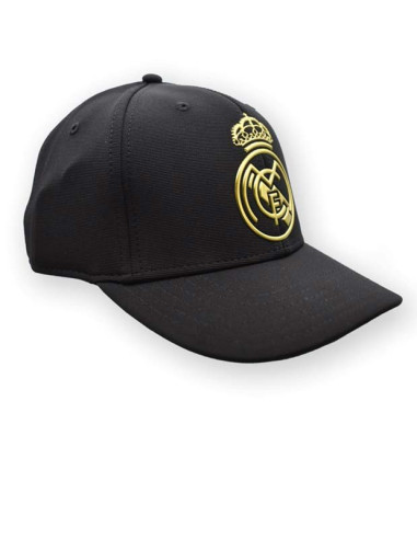 Gorra Real Madrid juvenil y adulto escudo dorado