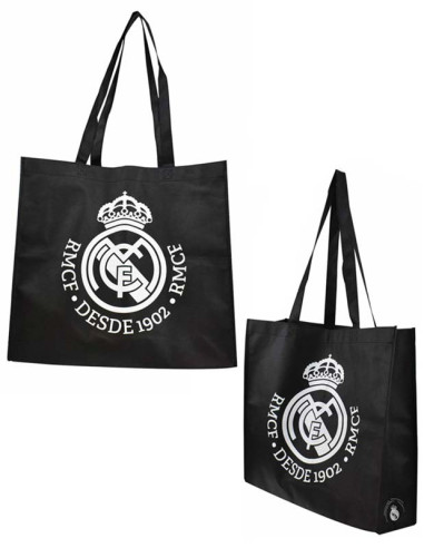 Bolsa shopping de tela Real Madrid