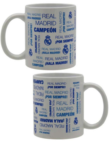 Taza Real Madrid cerámica en caja de regalo