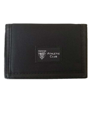 Cartera billetero negra Athletic Club monedero tarjetero