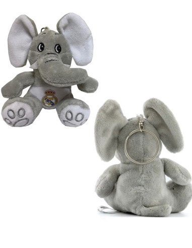 Llavero Real Madrid elefante de peluche