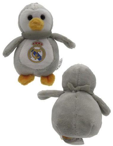 Llavero Real Madrid Pingüino de peluche