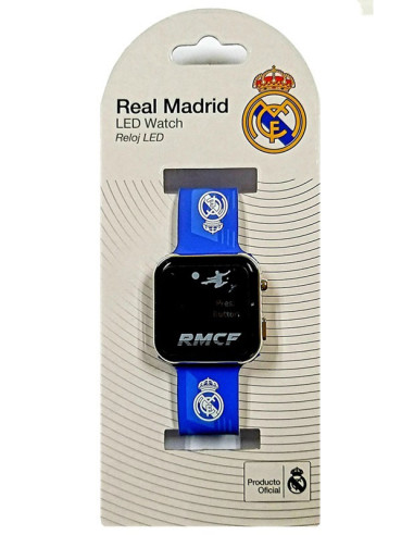 Reloj Real Madrid digital pulsera color azul adulto