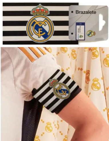 Brazalete elástico capitán Real Madrid junior