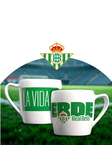 Taza cerámica desayunos Real Betis