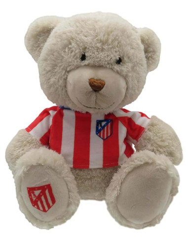 Osito de peluche Atlético de Madrid 25 cm con camiseta