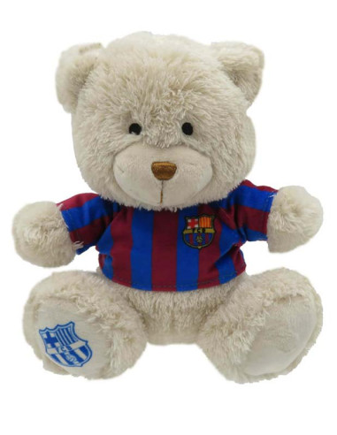 Osito peluche FC Barcelona con camiseta Barça 35cm