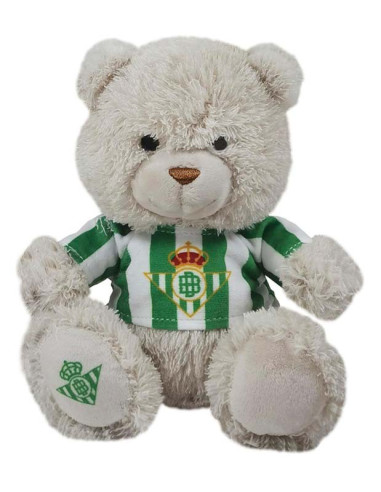 Osito de peluche Real Betis con camiseta 18 cm.