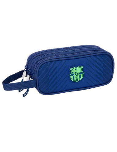 Estuche porta todo triple FC Barcelona Navy Blue