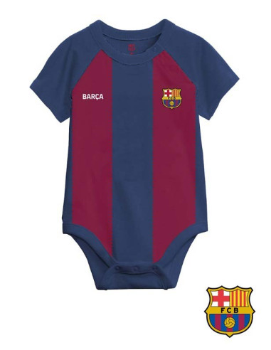 Body para bebé FC Barcelona 1ª equipación