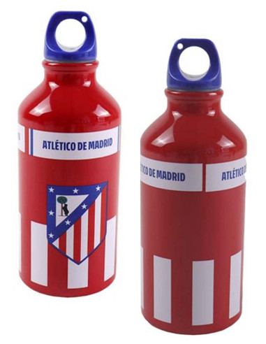 Botella de aluminio rojiblanca Atlético de Madrid 400 ml