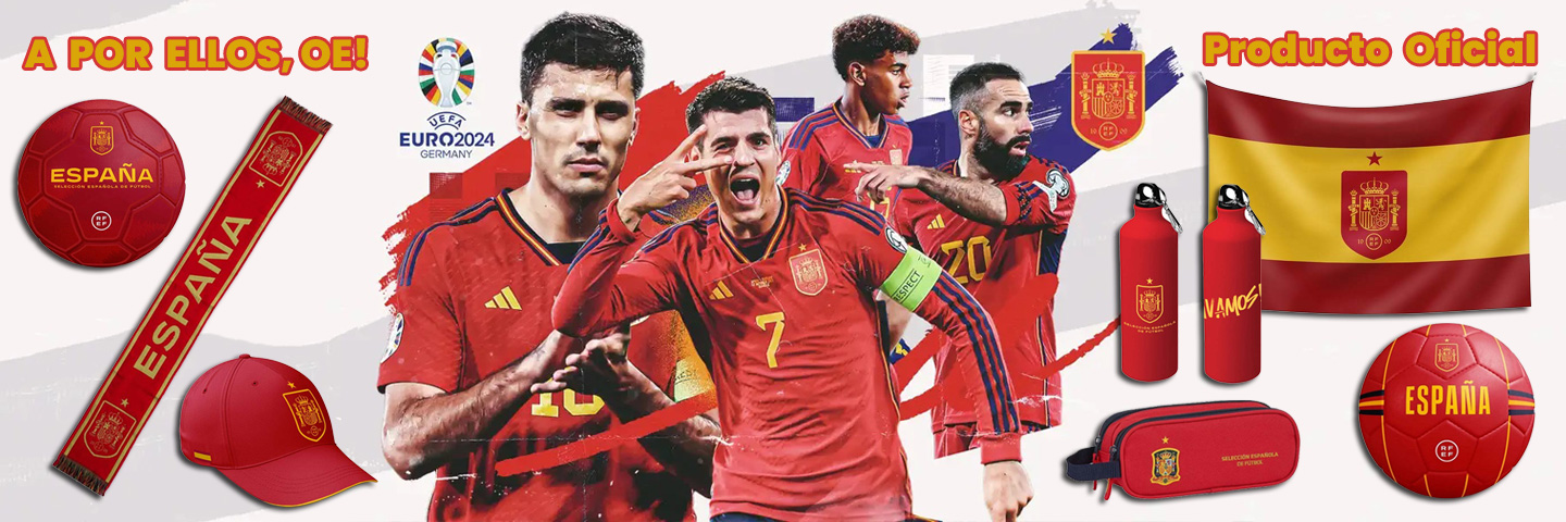 Selección Española Eurocopa 2024 merchandising original Producto Oficial