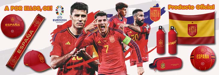 Selección Española Eurocopa 2024 merchandising original Producto Oficial